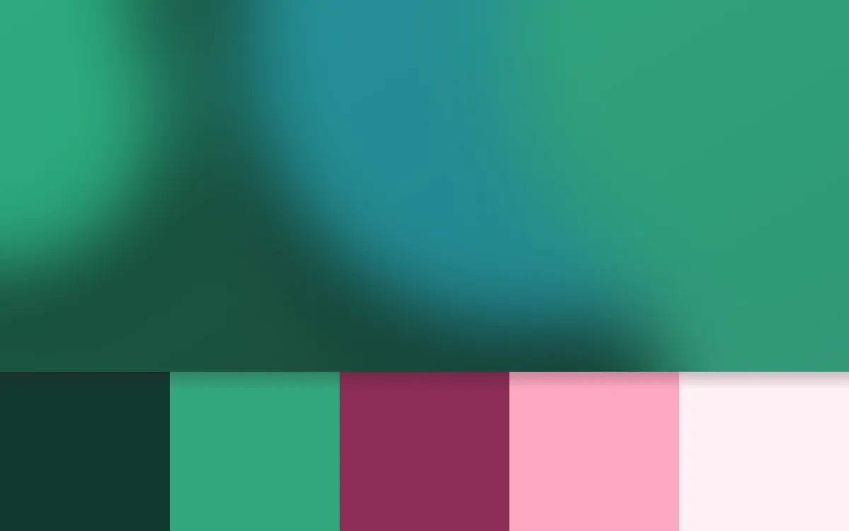 Color palette code examples using CSS custom properties, Sass variables and a Tailwind theme