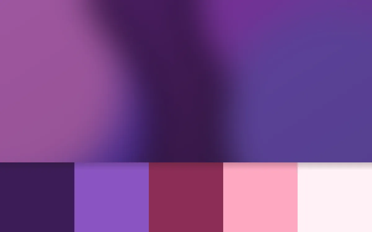 Color wheel illustrating complementary, analogous and triadic color harmony rules
